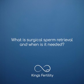 What is surgical sperm retrieval and when is it needed?