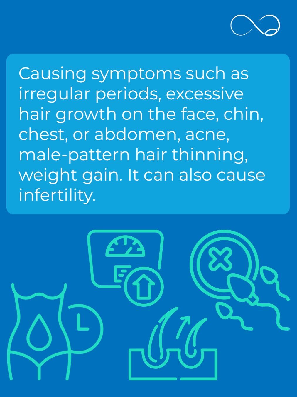 Unfortunately, many women living with PMOS wait years for a diagnosis.

This name change is a brilliant step in the right direction to reduce that wait time by improving understanding against GPs or what the condition actually looks like.

#Fertility #PMOS