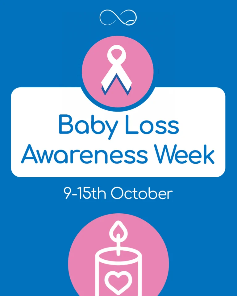 Baby Loss Awareness Week is a time to honour and remember those who left us too soon.

If you’re grieving, please be kind to yourself – remember there’s no right or wrong way to process your emotions. Whenever things feel too heavy to carry alone, reach out to your loved ones and support network, this week and every week.